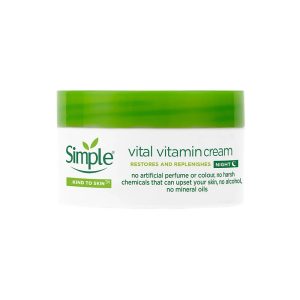 کرم شب سیمپل ویتال ویتامین Simple Vital Vitamin Night Cream